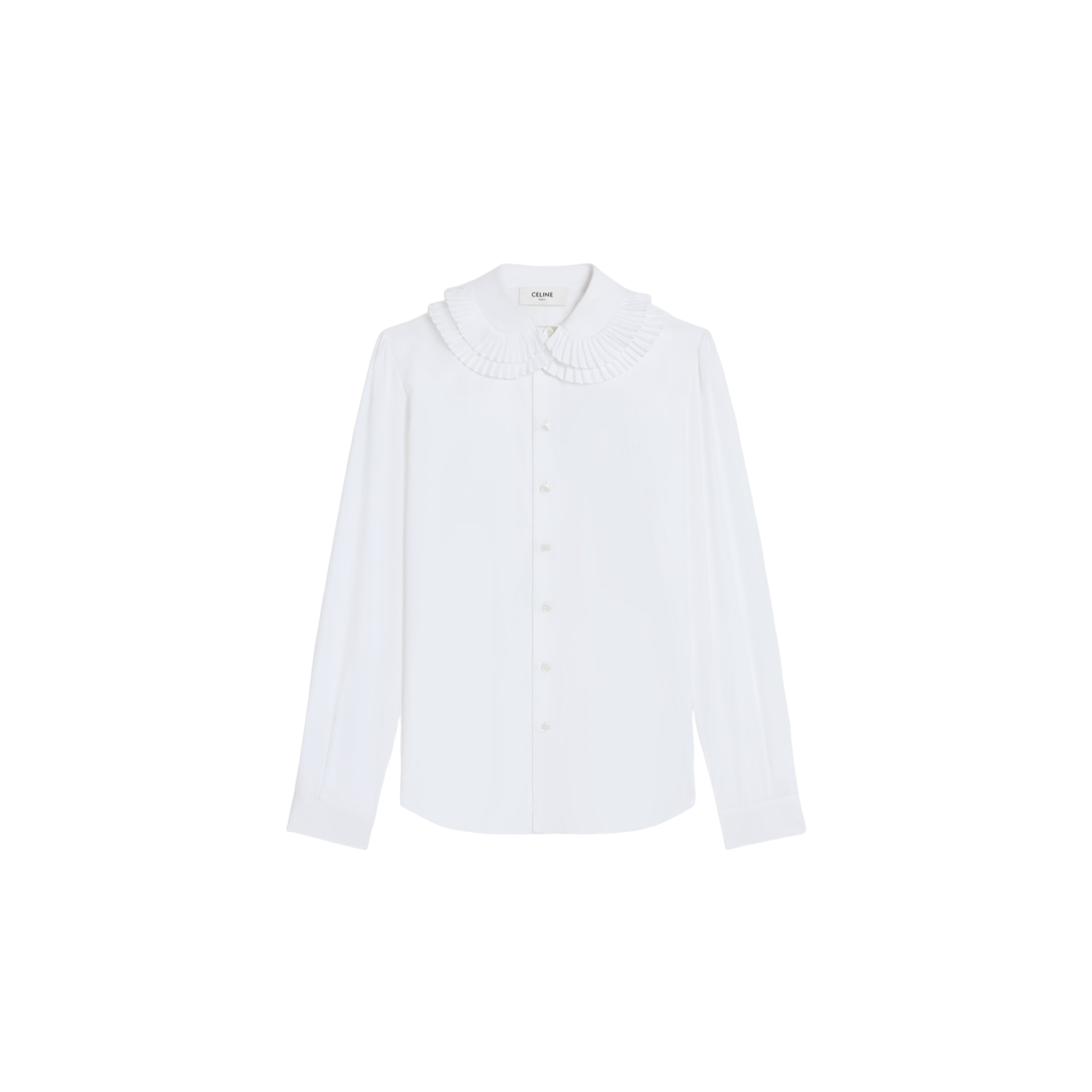 Ce1i*e shirt in cotton poplin rc07t0t01.01bc